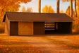 Garage AT30KL Timmergarage med Dubbelport - Timmergarage och Båthus - 41005370007 - 1