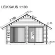 Timmerlada S20 Fasta Väggar Timmergarage 20m2 - Timmerlador - 41005067 - 5