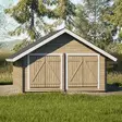 Timmerlada S20 Fasta Väggar Timmergarage 20m2 - Timmerlador - 41005067 - 2