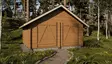 Timmerlada Suora XL Gårdsförråd 20m2 - Timmerlador - 41005067 - 1