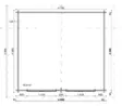 Timmerlada Suora XL Gårdsförråd 20m2 - Timmerlador - 41005067 - 5