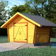 Timmerlada U6 Täta Väggar 6,2m2 - Timmerlador - 41005027 - 6