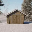 Timmerlada U6 Täta Väggar 6,2m2 - Timmerlador - 41005027 - 2