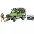 Land Rover Defender herrgårdsvagn med skogsmästare och hund - Leksaksbilar och Tillbehör - U02587 - 1
