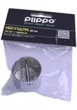 Päätytulppa Ø 38 mm kromattu - Kaideköydet ja Tarvikkeet - 6408586890567 - 3
