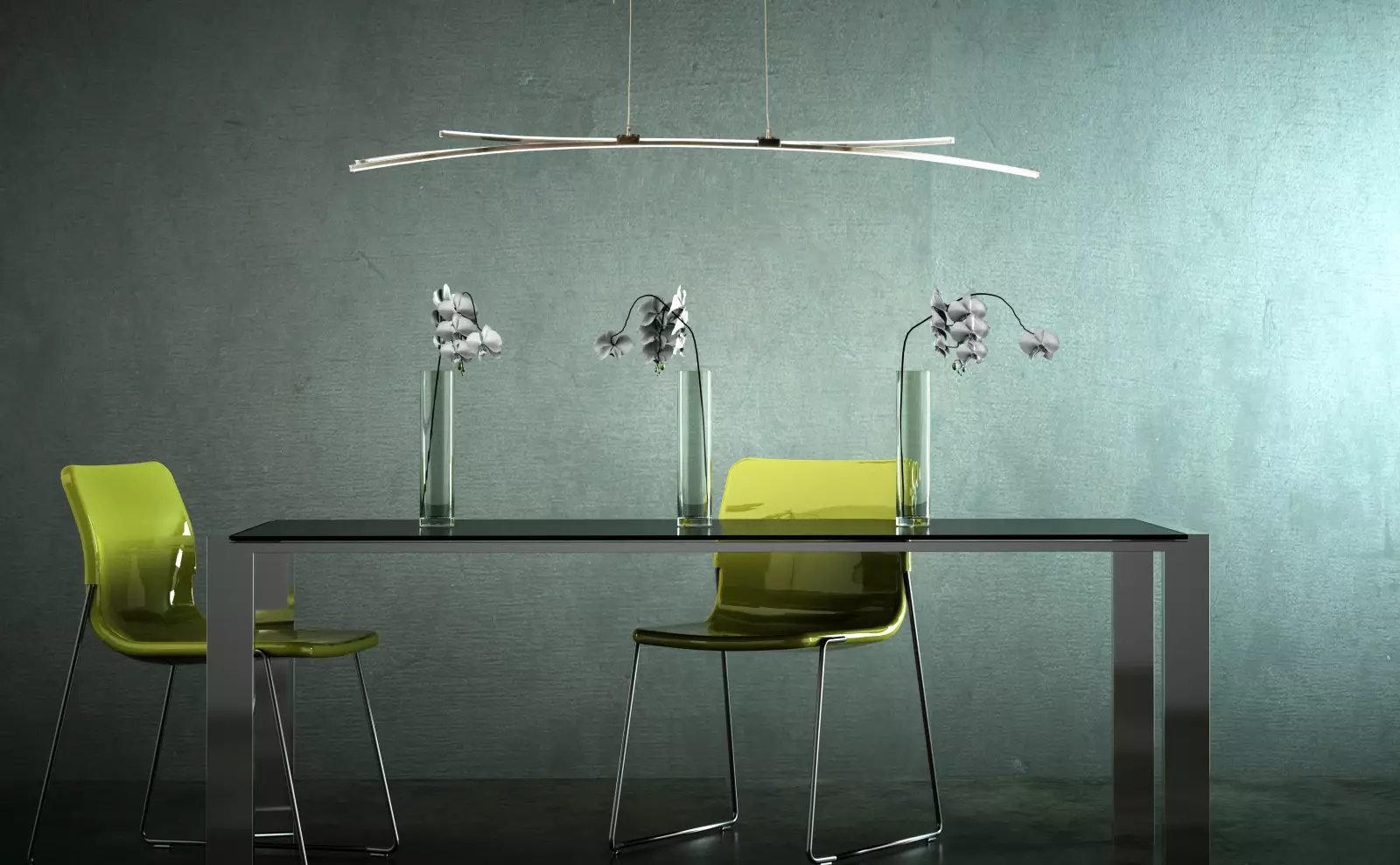 Aneta Lightning Svala Taklampe, Krom — Svala taklampe i krom, dimbar LED-lampe og energieffektiv. — vinkel 2
