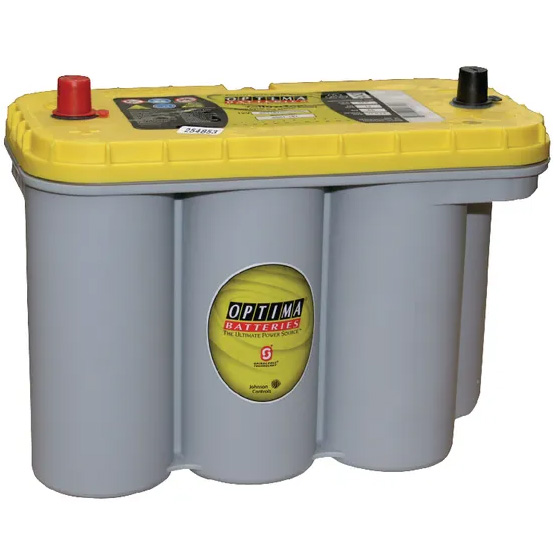 Batteri Optima YT S-55 12V 75Ah 975A AGM - Bilbatterier och Fordonsbatterier - 851187 - 1