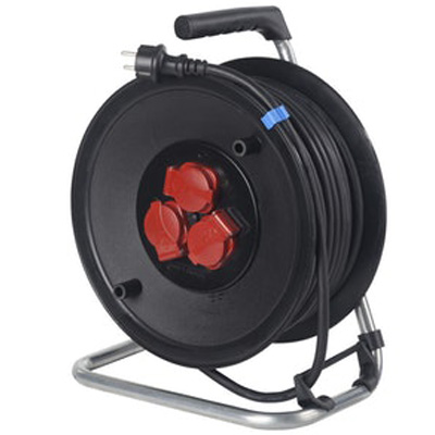 Kabelvinda 50m 3-Delig Sladdvinda - Kabelvindor - 6413821243237 - 1