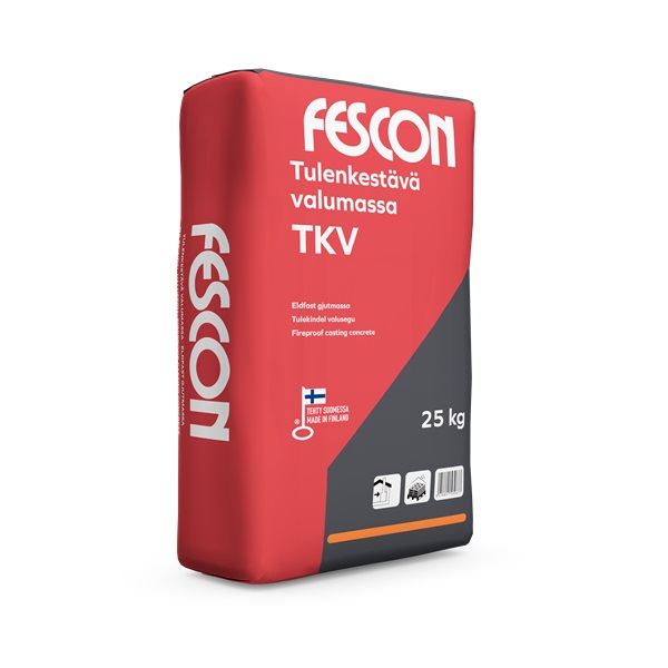 Fescon Gjutmassa TKV - Puts till eldstäder - 6416841530677 - 13