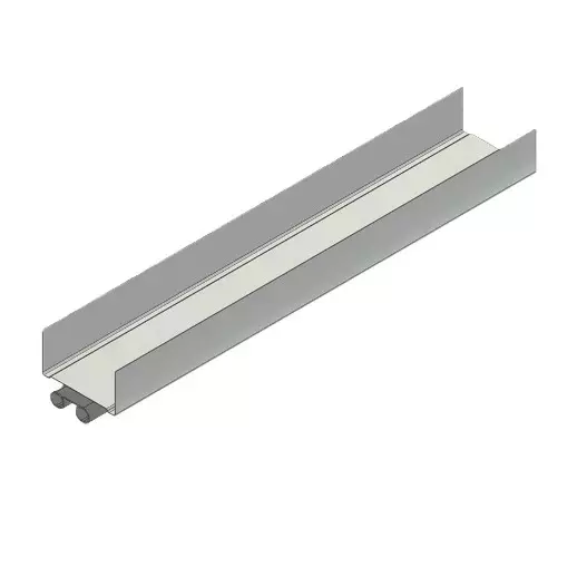 Golv- och taklist SKE 95/55 3000mm - Stålreglar - 110100217 - 1