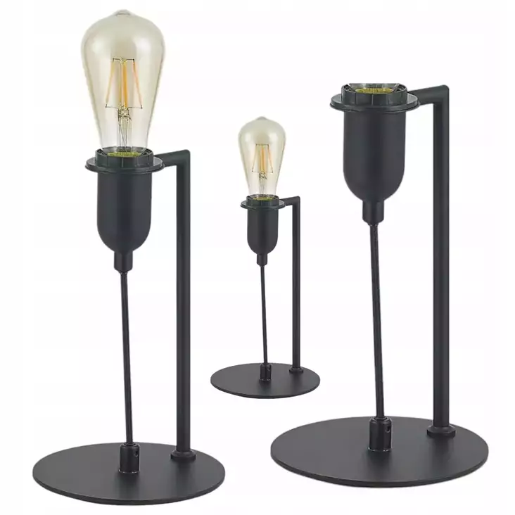 Bordslampa Nicke svart - Bordsarmaturer - 8711297494947 - 1