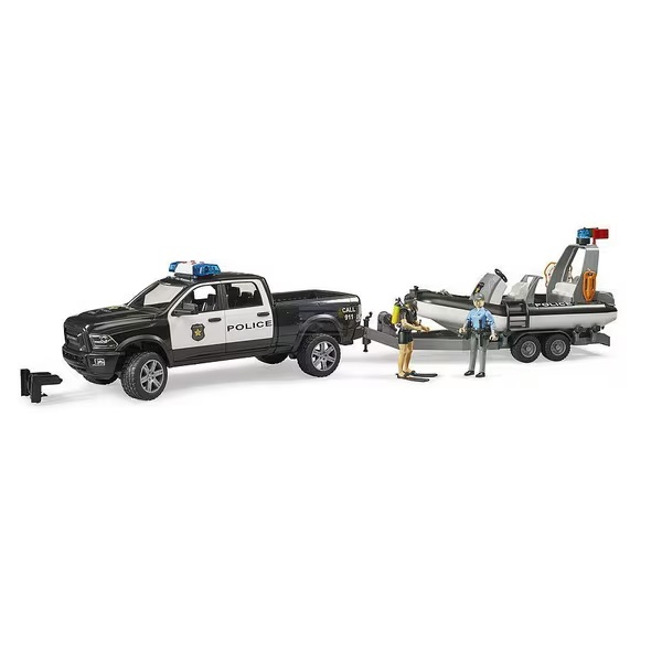 RAM 2500 -Polisbil Med Polisman - Leksaksbilar och Tillbehör - U02507 - 1