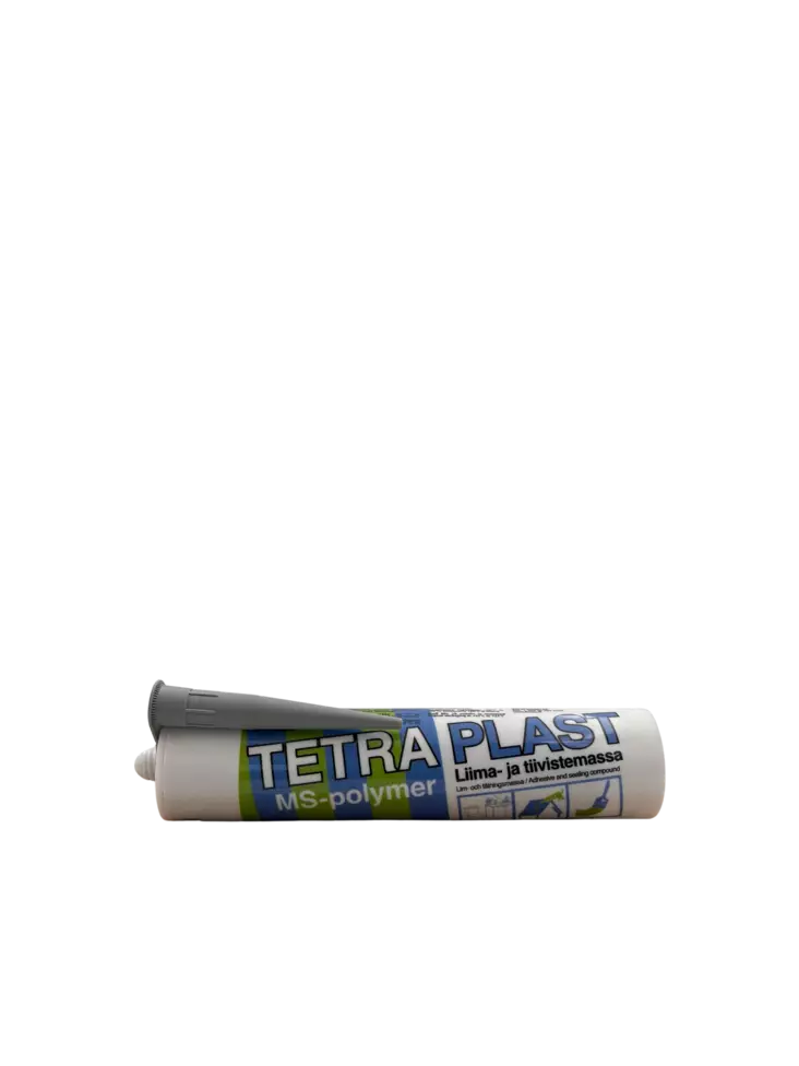 Tetraplast 290 ml Grå - Fäst- och limmassor - 6417529620307 - 1