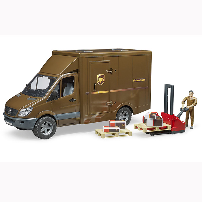 Bruder Mercedes Benz Sprinter Ups U02538 Leksaksbil Och Leksaksfigur 