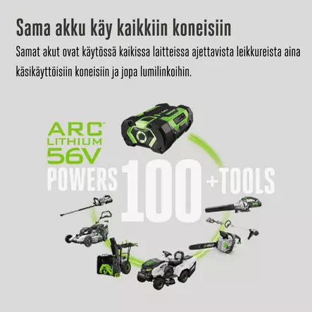Ego Power+ Reppupuhallin, 1020m3, 19,2N - Akkulehtipuhaltimet - 6924969110928 - 2