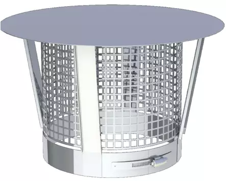 Jeremias Eco Sadehattu Kipinäsuojalla - Savuputket ja Tarvikkeet - 18205038 - 1