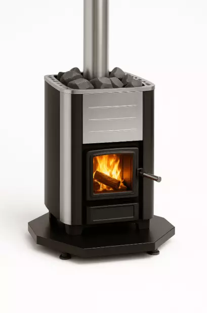 Kiukaan Suoja-Alusta 8-Kulmio Rst - Puukiukaan Lisävarusteet - 6430042835898 - 2