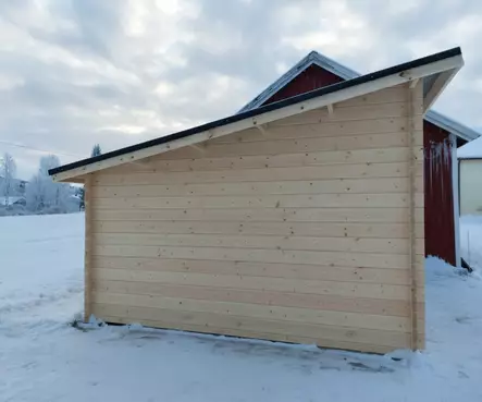 Pihavarasto P16 Hirsitalli 16m2 - Hirsiladot ja Pihaladot - 4100538 - 2