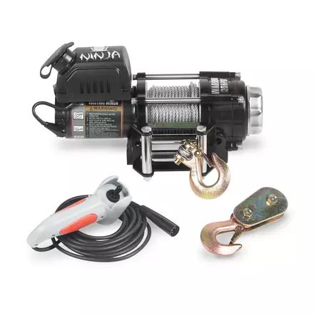 Warrior Ninja 2500 12V Elektrisk vinsch - Vinschar Och Vinschtillbehör - 5060423980278 - 2