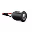 Saunavalo 1x3W Musta 3000K - Led-valaisinsarjat - 6430025685908 - 1