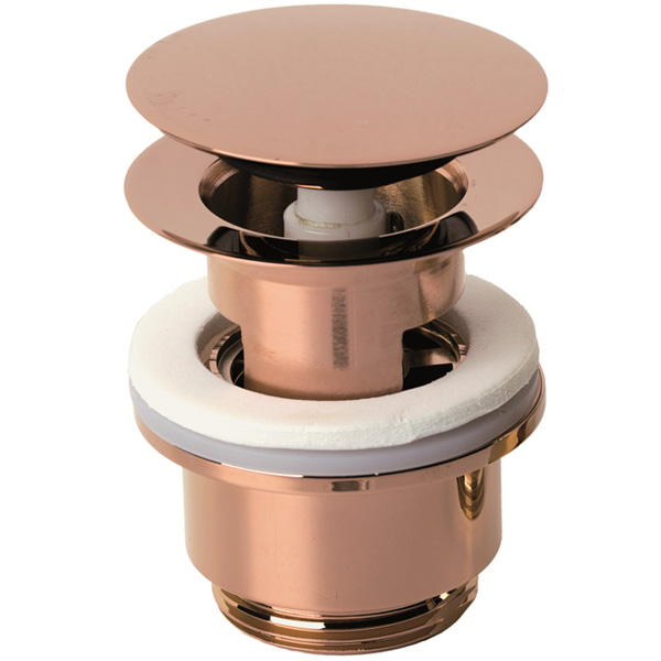 Damixa Pop-Up Pohjaventtiili kupari - Hanatarvikkeet - 5708516821878 - 1