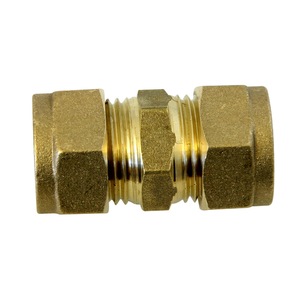 Puserrusväliliitin 10mm Opal - Messinkiliittimet Suorat - 6413820150048 - 12