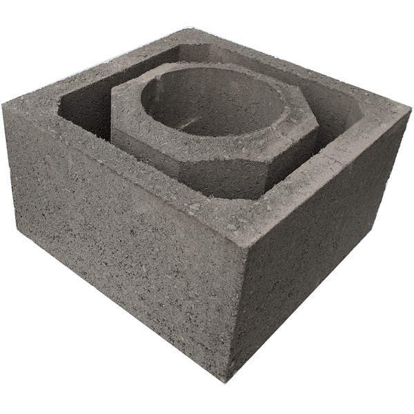 Watti 150mm Harkkopiippu 250x350x350mm - Savuhormit ja Tarvikkeet - 6430069490148 - 1