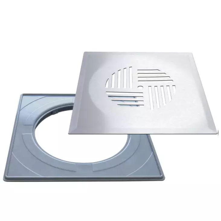 Lattiakaivonkansi Design 197X197mm - Lattiakaivon Kannet - 6430042836888 - 1