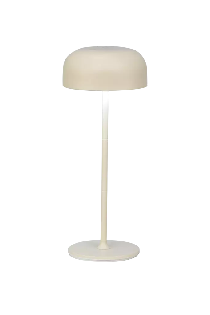 Iris Ladattva Pöytävalaisin, Beige - Bordsarmaturer - 7041661285378 - 1