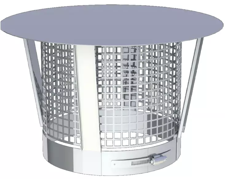 Jeremias Eco Sadehattu Kipinäsuojalla - Savuputket ja Tarvikkeet - 18205038 - 1