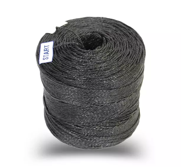 Kaapelinvetolanka 1200/3 2kg musta - Narut - 6408586296048 - 1