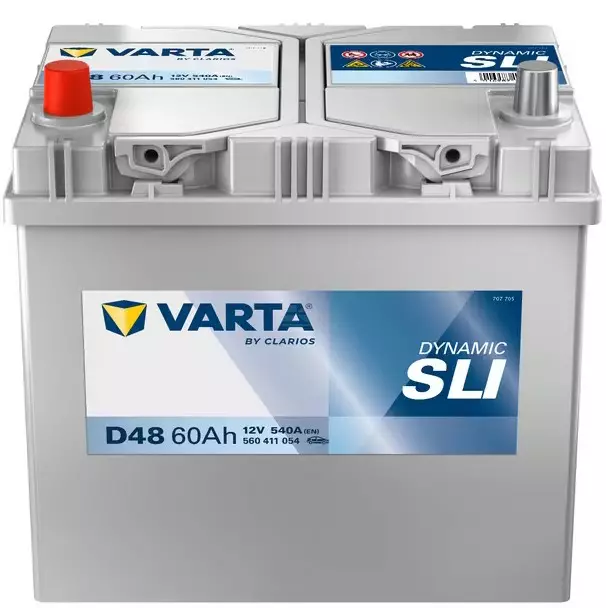 Käynnistysakku Varta 12V 60Ah 540A - Auton Akut ja Ajoneuvoakut - 4016987167618 - 1