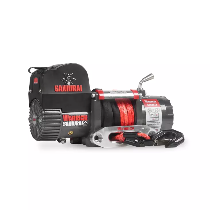 Samurai 9500 Short Drum Sähkövinssi 12V - Vinssit ja Vinssitarvikkeet - 5060423985488 - 1