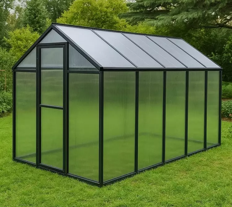 Green Land Solid 5,7 m² Drivhus — produktbilde fra lakkapaa.no — vinkel 2