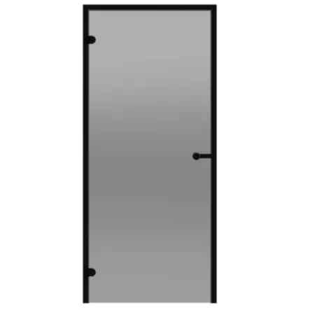 Harvia Saunanovi Black Line Harmaa Lasi - Saunan Ovet - 6417659028424 - 1