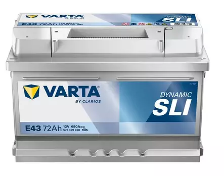 Käynnistysakku Varta 12V 72Ah 680A - Auton Akut ja Ajoneuvoakut - 4016987167649 - 1