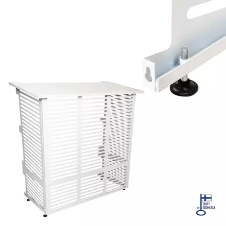 Säätöjalat 4 Kpl Suojakoteloon Iso - Ilmalämpöpumput ja Puhaltimet - 6430015483439 - 2