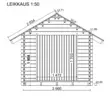 Timmerlada suora s gardsforrad 6m2 - Timmerlador - 4100529 - 3