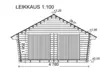 Timmerlada Umpi XL Gårdsförråd 20m2 - Timmerlador - 41005009 - 4