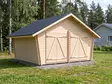 Timmerlada Umpi XL Gårdsförråd 20m2 - Timmerlador - 41005009 - 1