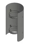 Jeremias Savuputken Suoja XL 500mm Ø115 - Savuputket ja Tarvikkeet - 4071263019609 - 1