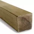 Kestopuu 125x125 ST Tryckimpregnerad - Tryckimpregnerad och väderbeständigt trä - 300003549 - 1