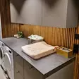 Rima-3 Lämpöpuupaneeli 28x120 x2400 3kpl - Saunapaneelit ja -lauteet - 6418227014139 - 4