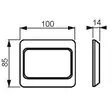 Saneerauspeitelevy Jussi 2521-100P ABB - Rasiat ja Kannet - 6418677310539 - 2