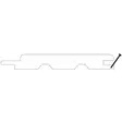 Sisustuspaneeli STP 15x95x3280 5kpl/pkt - Puupaneelit - 6418227013989 - 6