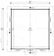 Vierasmaja 25m2, Pihamökki, Piha-Aitta - Muut Piharakennukset - 6424110256609 - 4