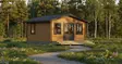 Vierasmaja 25m2, Pihamökki, Piha-Aitta - Muut Piharakennukset - 6424110256609 - 1