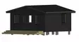 Vierasmaja 25m2, Pihamökki, Piha-Aitta - Muut Piharakennukset - 6424110256609 - 3