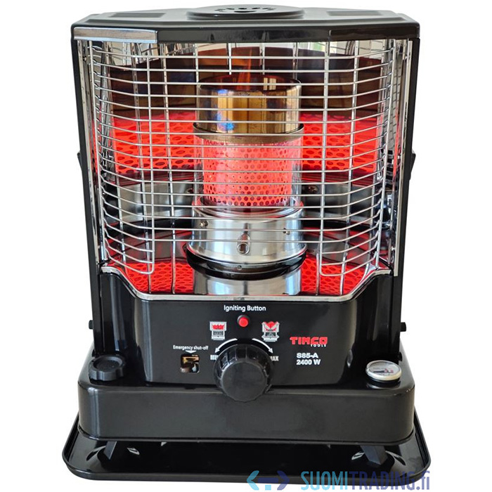 Fotogenvärmare Timco S-85A 2,4kW Piezo - Bränsledrivna värmare - 6438014332529 - 1