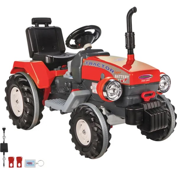 Power Drag 12V ajettava traktori - Uteleksaker - JA460319 - 1
